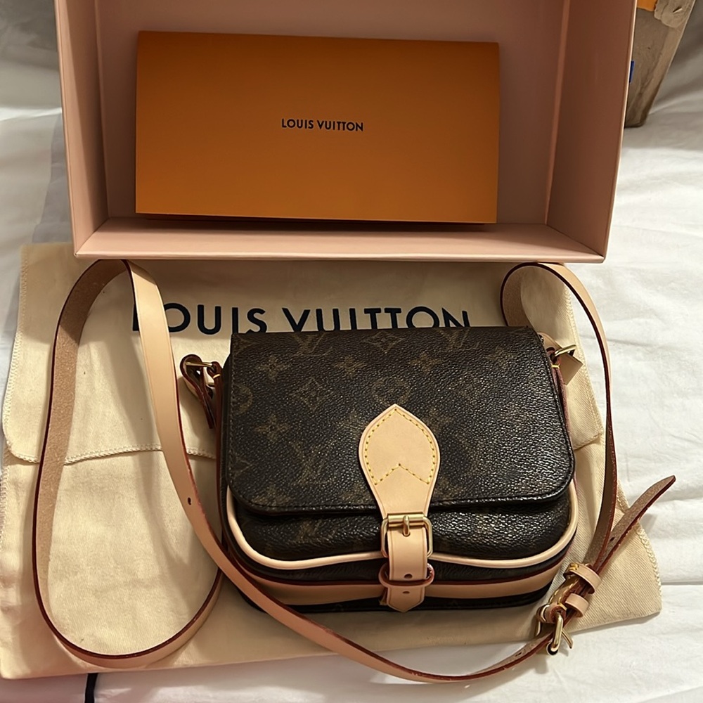 Louis Vuitton Vintage Cartouchière 17 Monogram – Fully Restored by LV